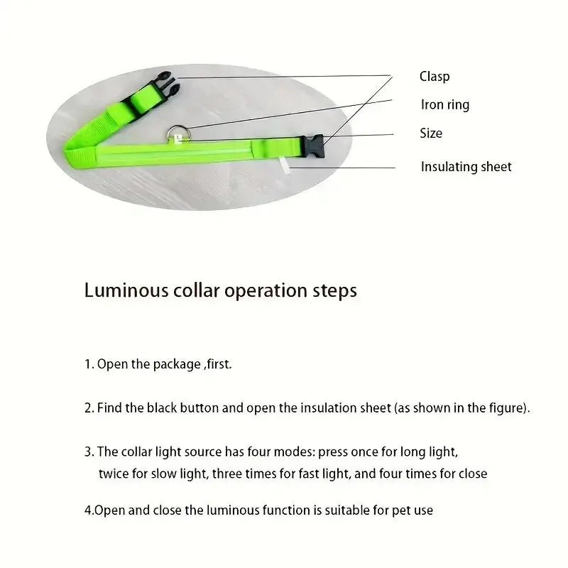 ✨ Paw Haven™ GlowGuard Collar