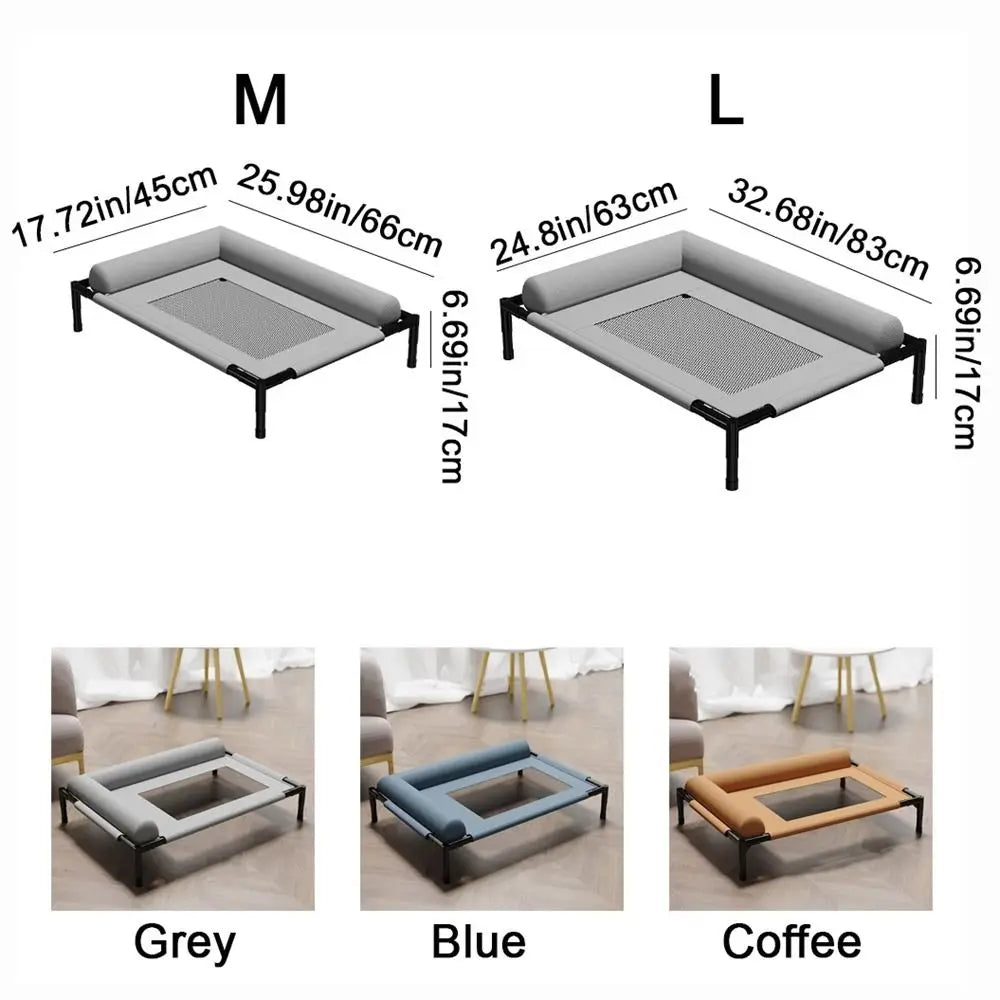 Paw Haven Elevated Pet Bed