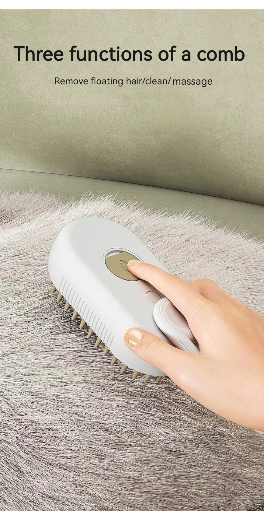 Paw Haven Steam Brush
