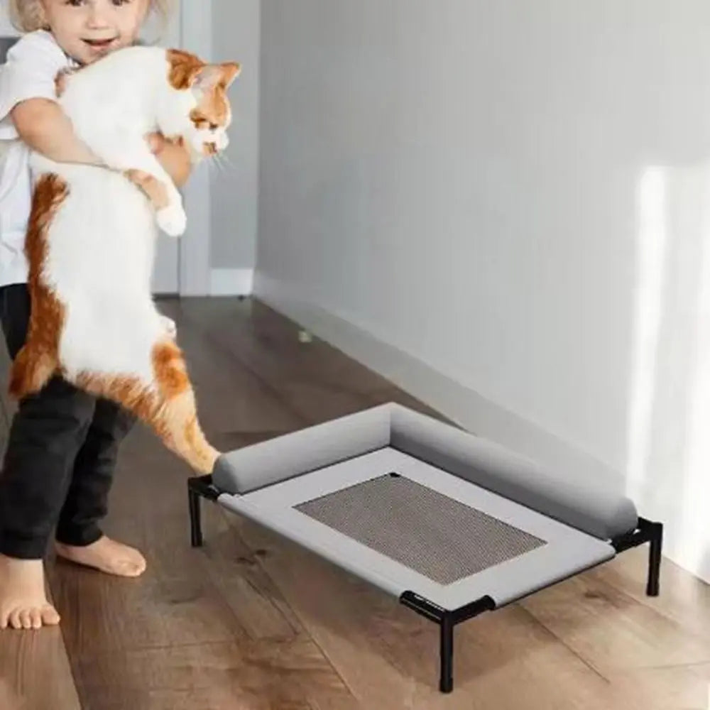 Paw Haven Elevated Pet Bed