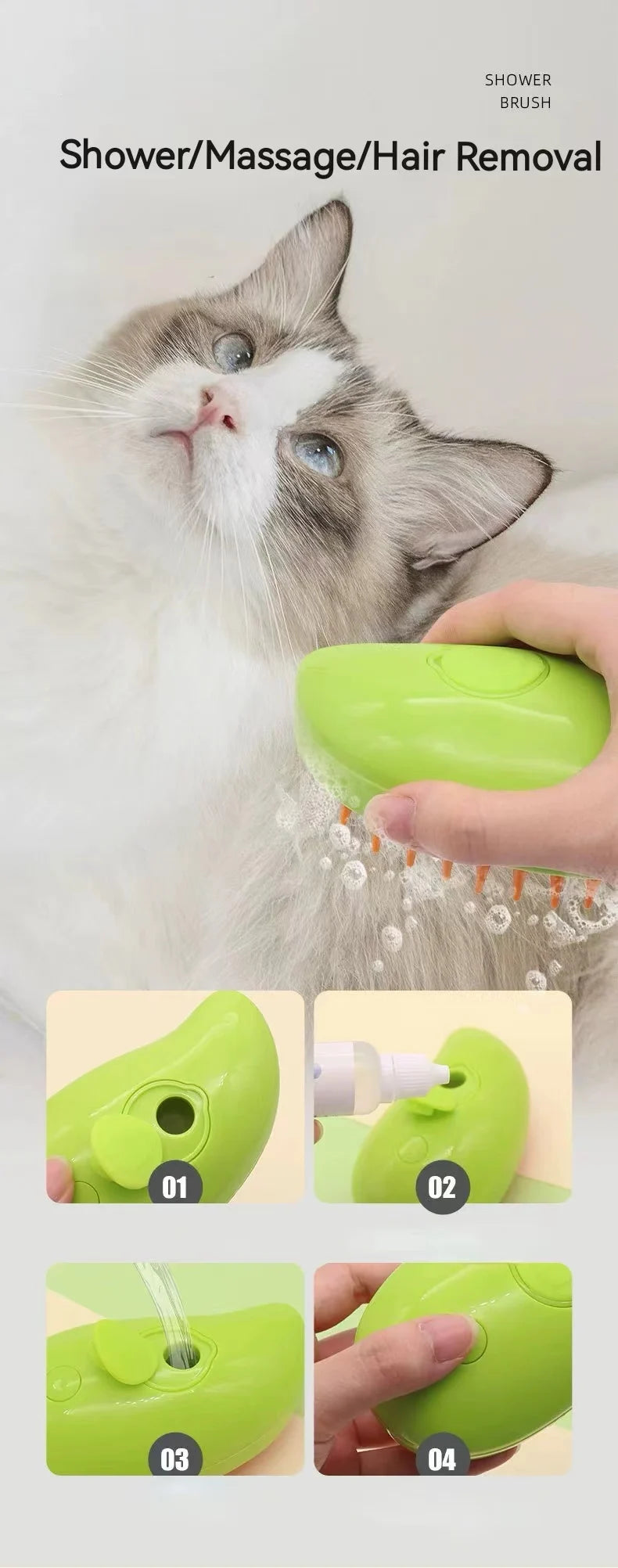 Paw Haven Steam Brush