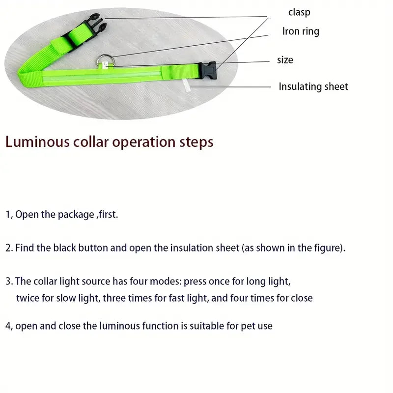 ✨ Paw Haven™ GlowGuard Collar